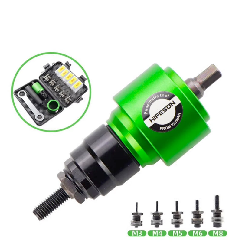 Adaptador de Rebitagem M3–M8 para Furadeira